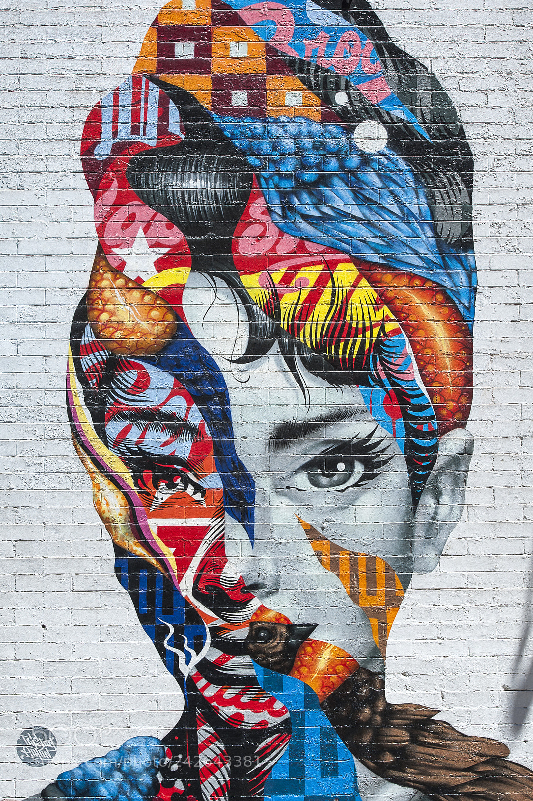 Nikon D700 sample photo. New york graffiti photography
