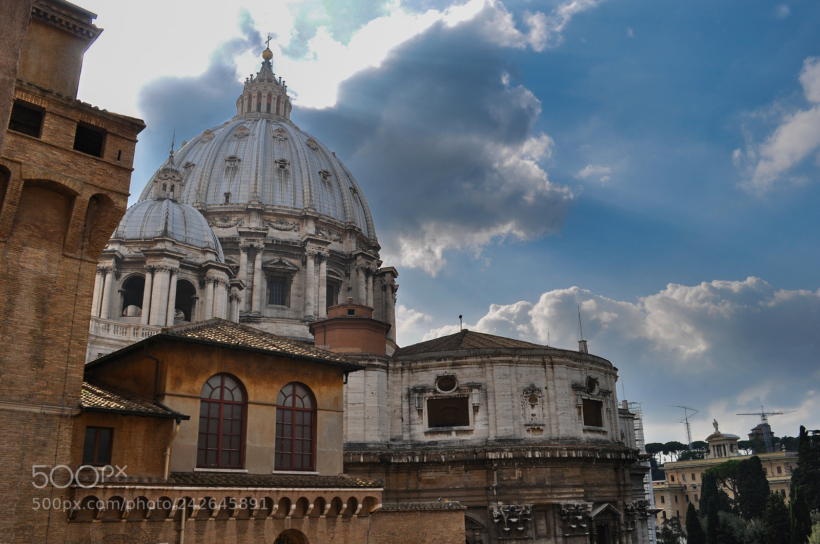 Nikon D5000 sample photo. St peter's and vatican photography
