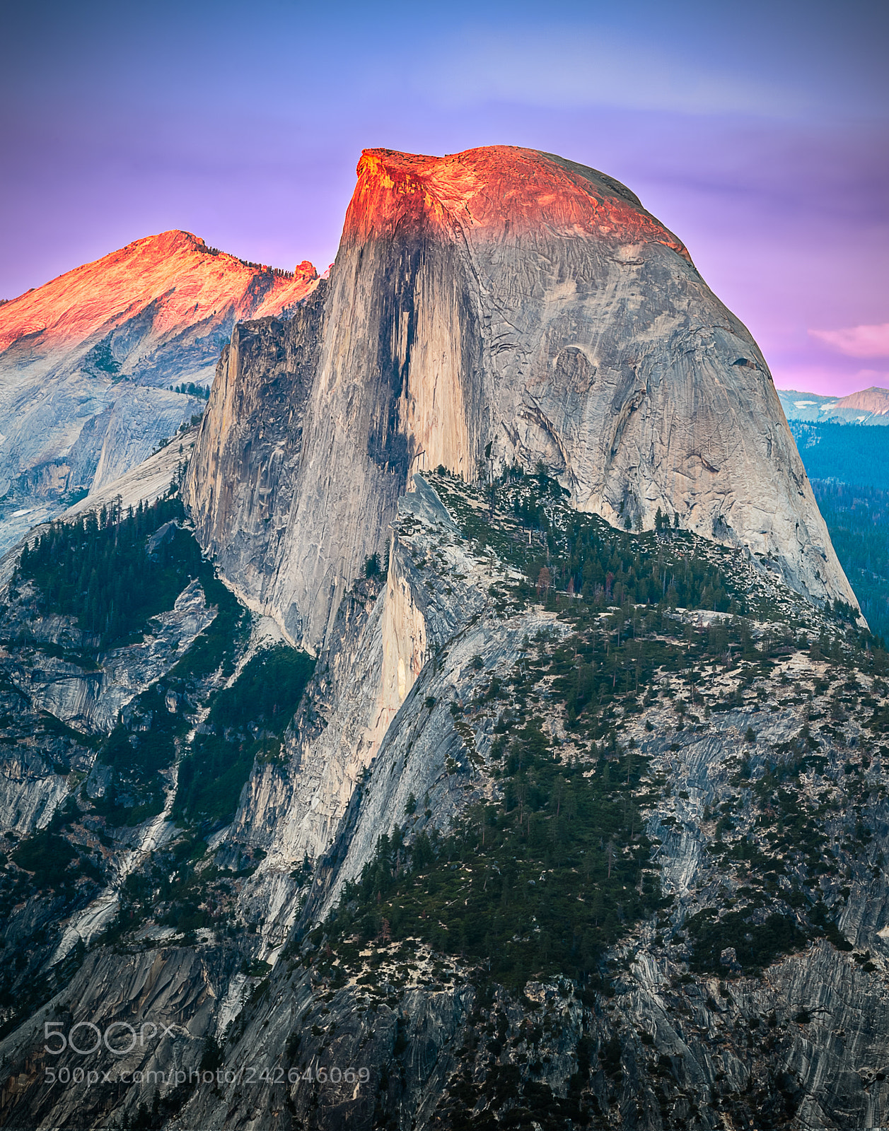 Canon EOS 6D sample photo. Sunset at glacier point photography