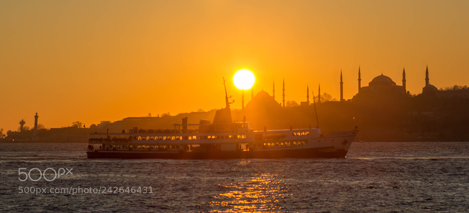 Canon EOS 60D sample photo. Sunset from uskudar photography