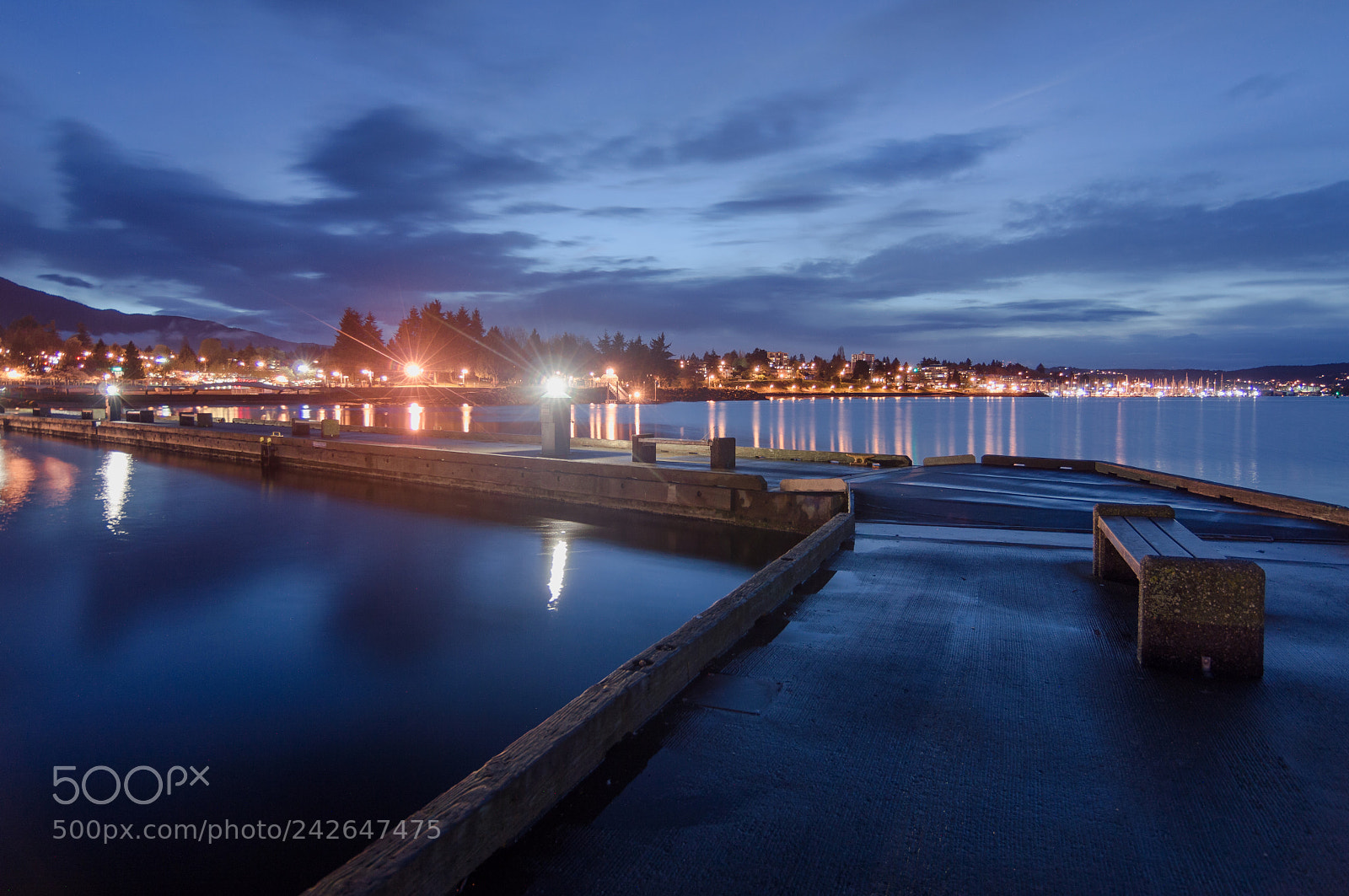 Nikon D3200 sample photo. Nanaimo by night photography