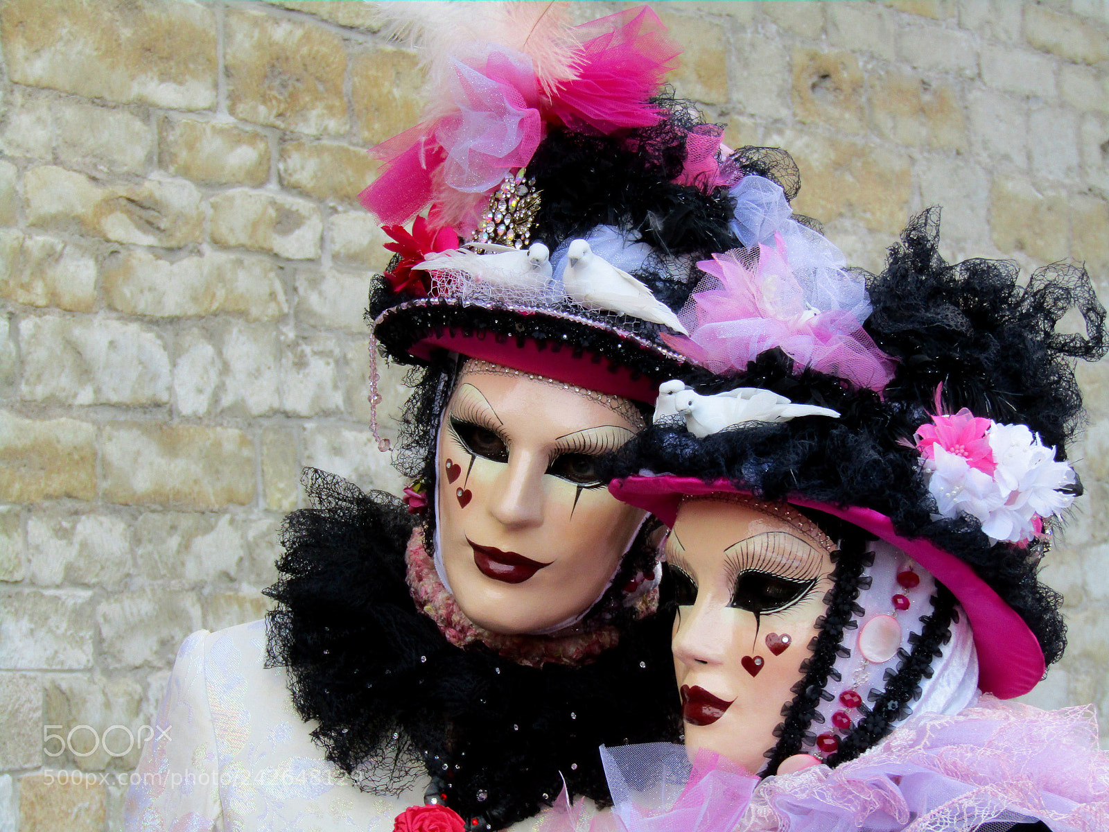 Canon PowerShot SX420 IS sample photo. Masque vénitien photography