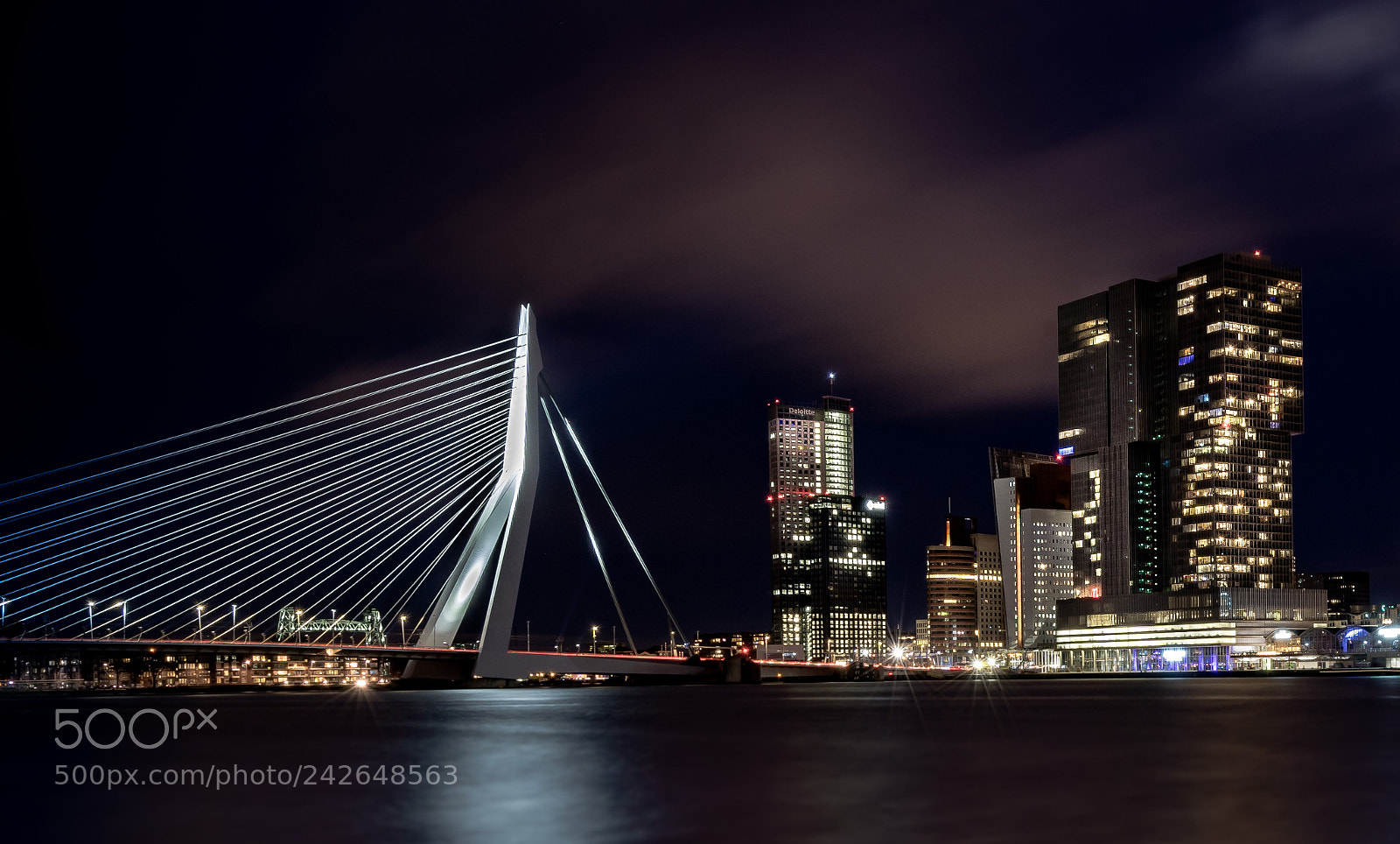 Sony a7 II sample photo. Rotterdam skyline photography