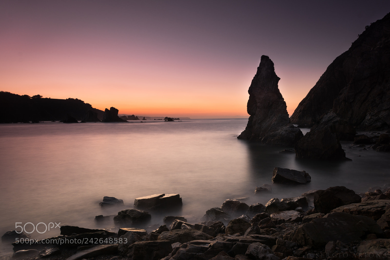 Nikon D7100 sample photo. Playa del silencio photography
