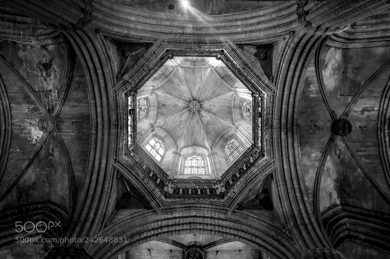 Pentax K-3 sample photo. Inside barcelona cathedral photography