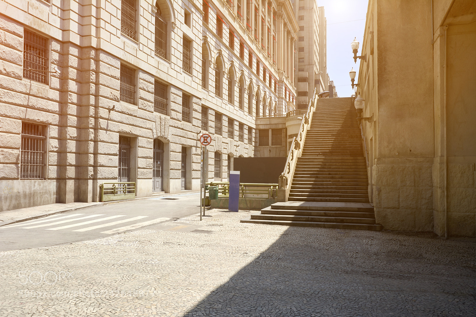 Nikon D7100 sample photo. Staircase in downtown of photography