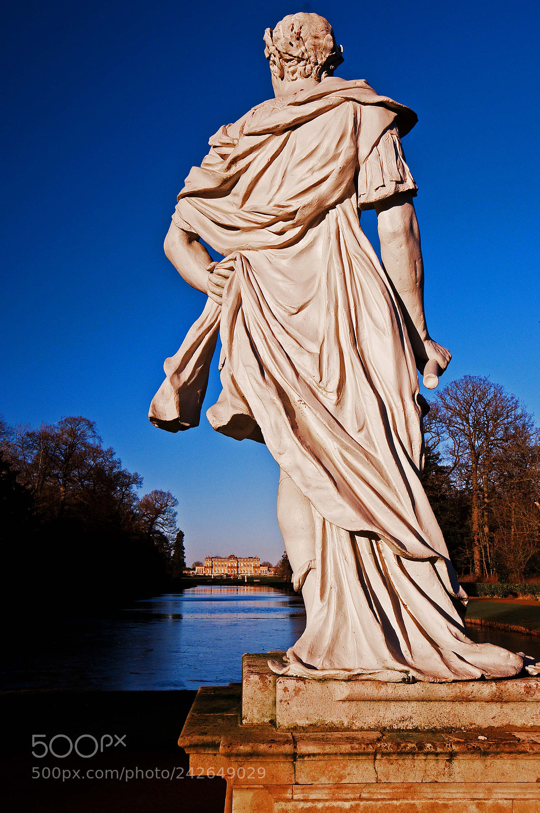 Nikon D300 sample photo. William 111 statue.. photography