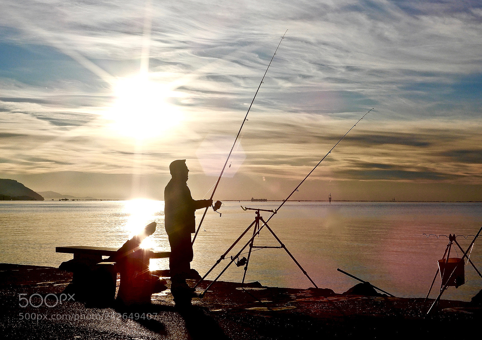 Nikon Coolpix A900 sample photo. The fisherman of hexagons photography