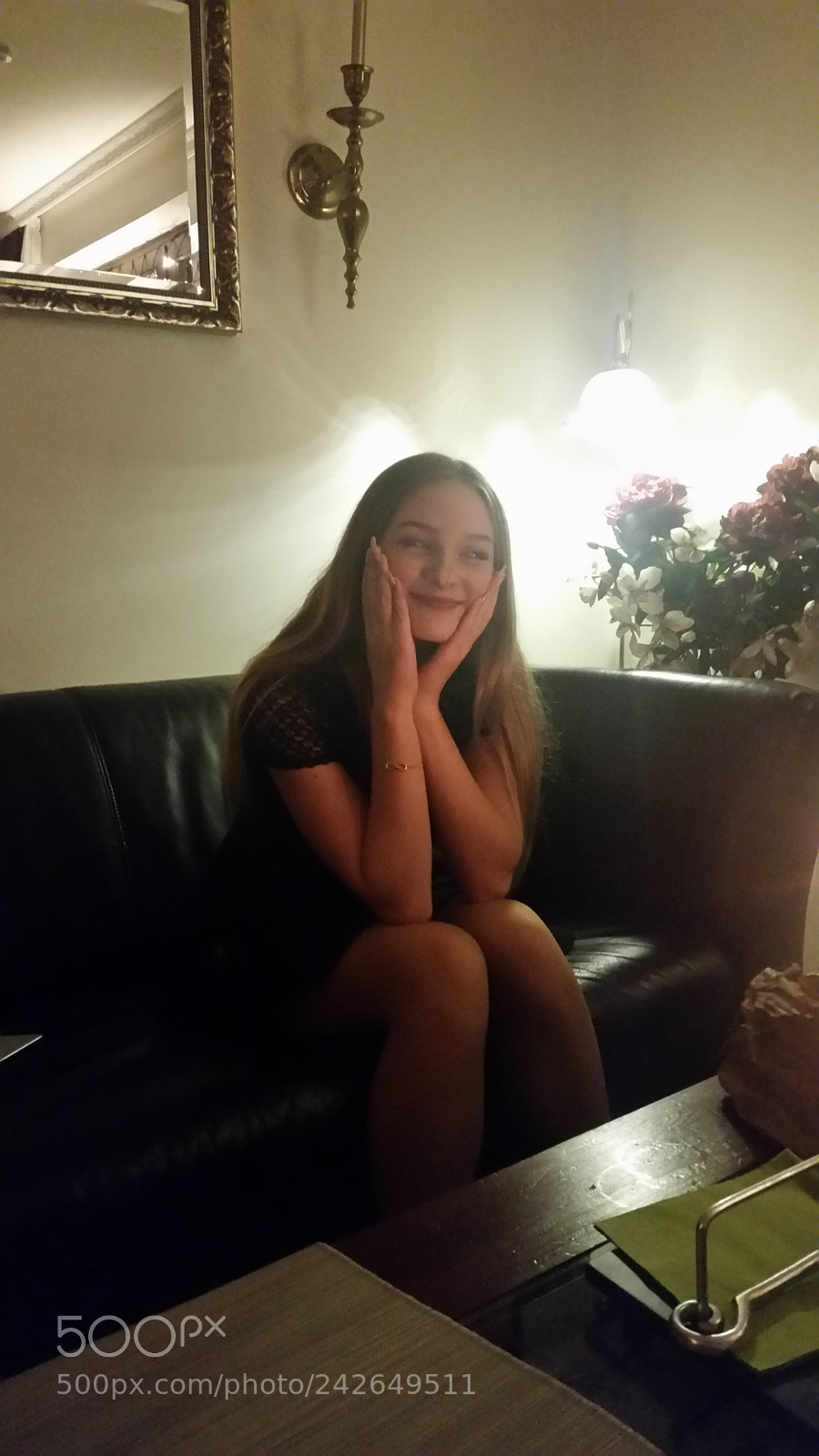 Samsung Galaxy S5 sample photo. Young model photography