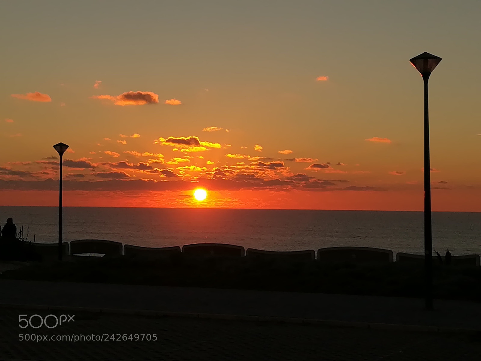 HUAWEI PRA-LX1 sample photo. Sunset orange photography