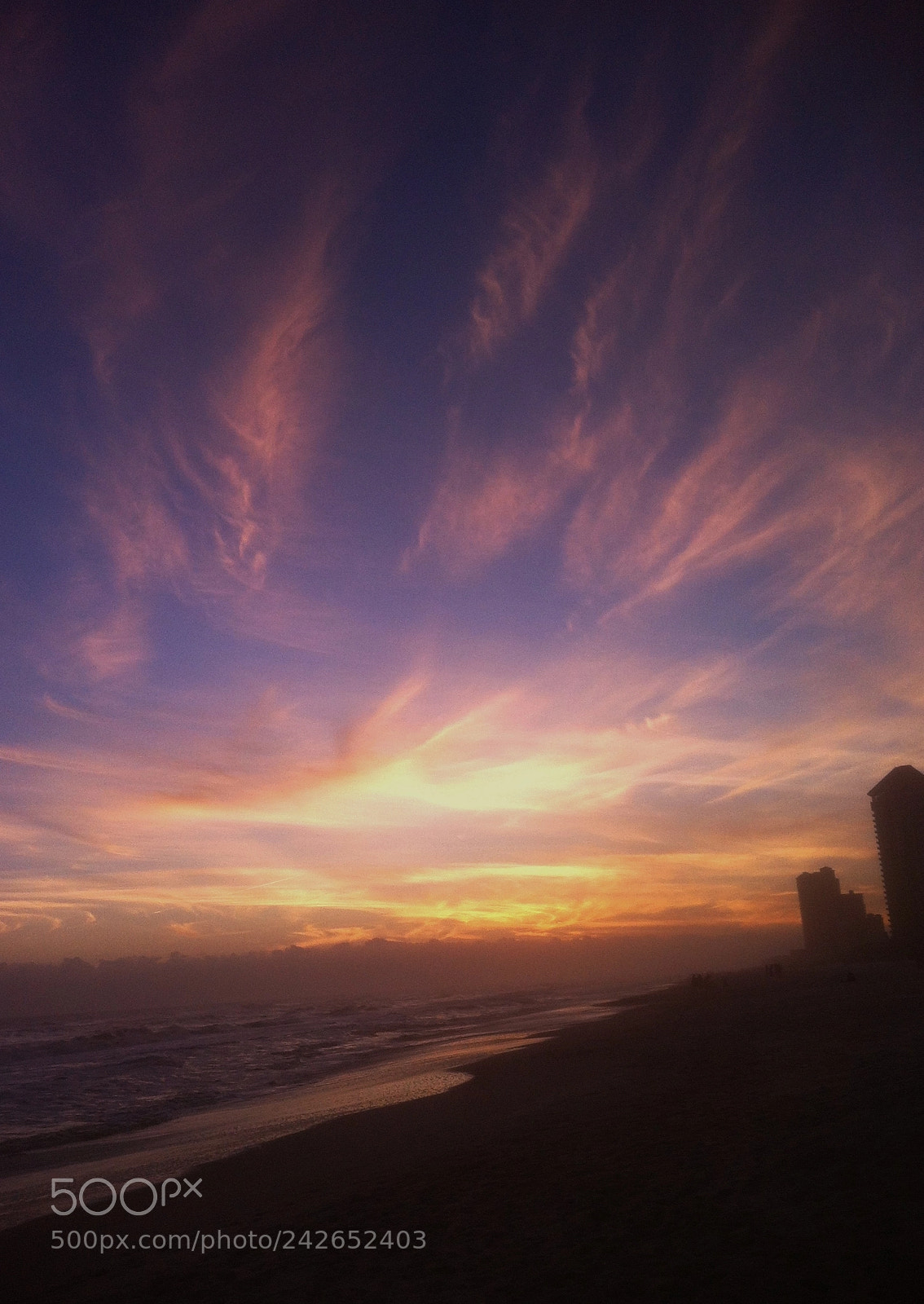 Apple iPhone 4 sample photo. Florabama sunset. photography