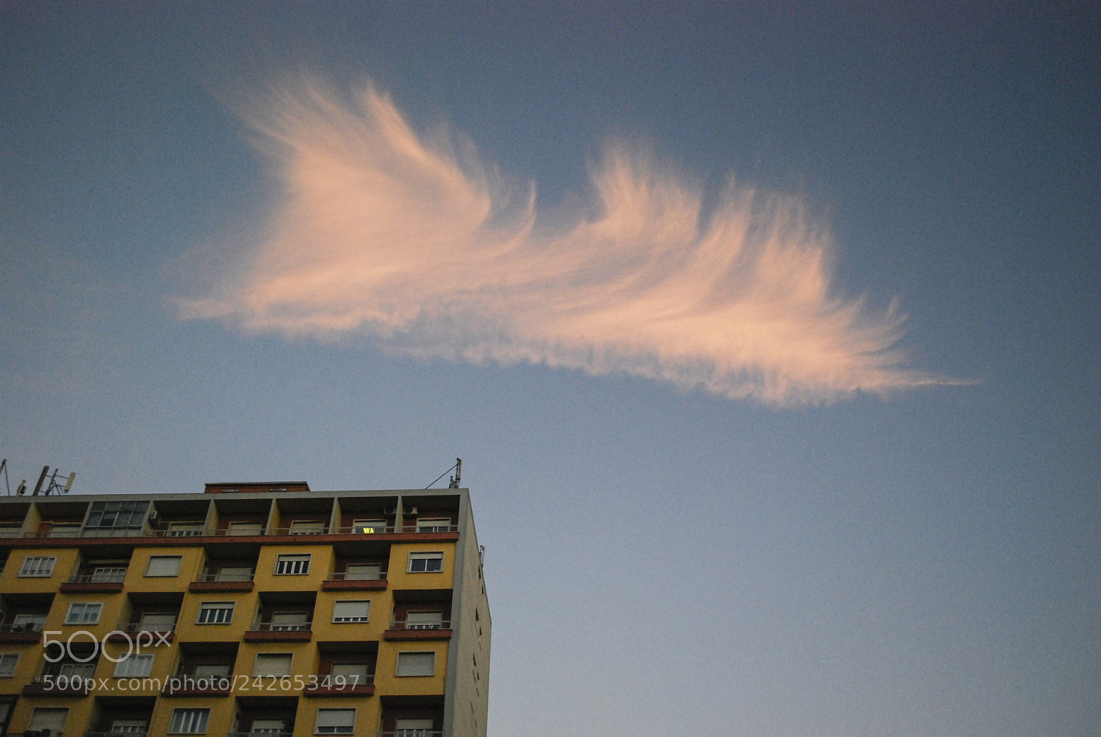 Nikon D80 sample photo. Cloud photography