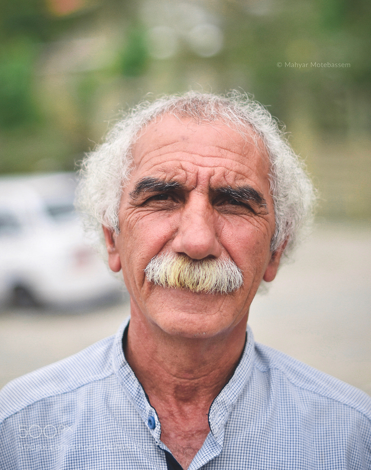 Nikon D5500 sample photo. Iranian taxi driver photography