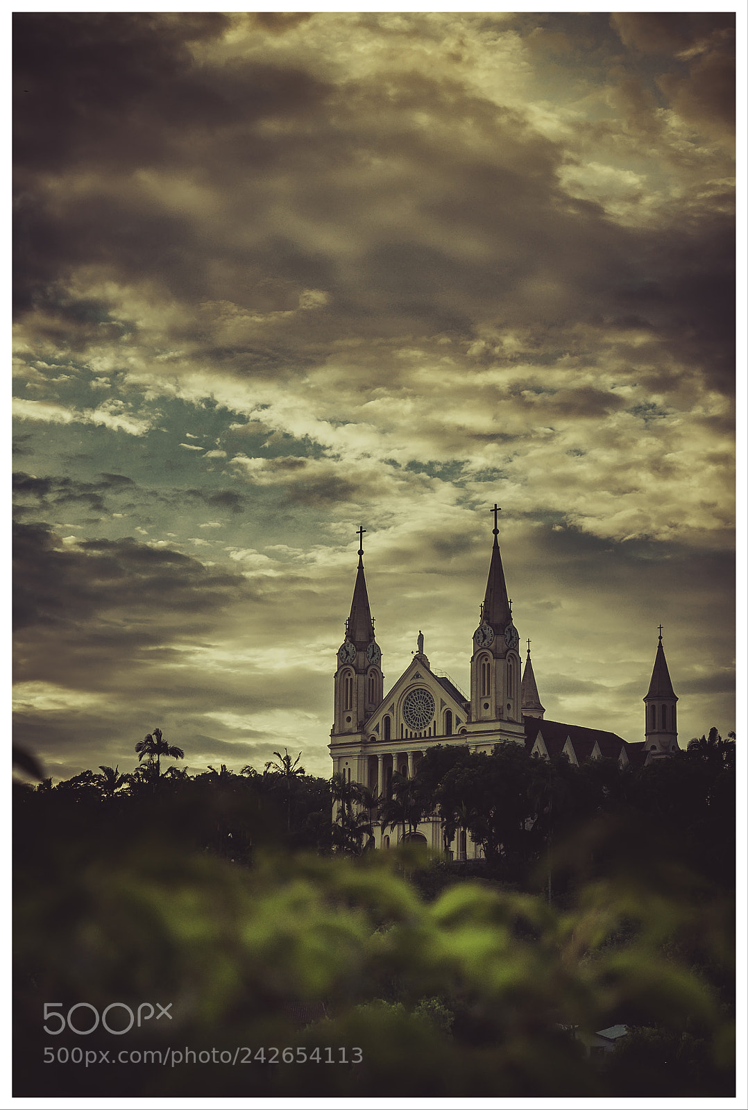 Nikon D90 sample photo. Mountain church photography