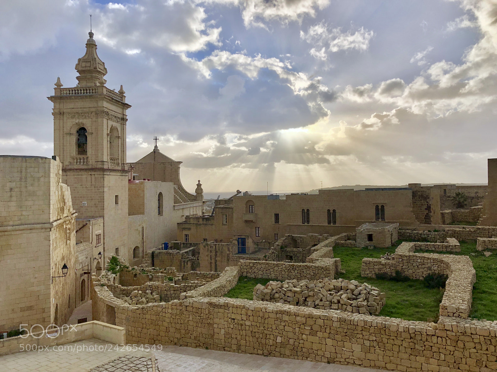 Apple iPhone X sample photo. The cittadella at gozo. photography