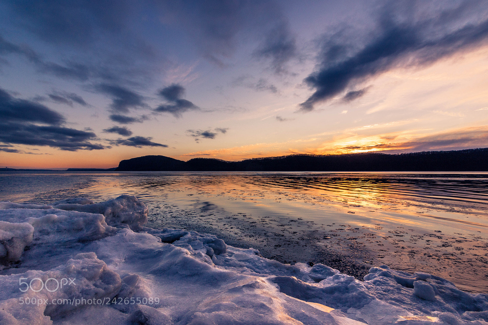 Canon EOS 100D (EOS Rebel SL1 / EOS Kiss X7) sample photo. Winter on the hudson photography