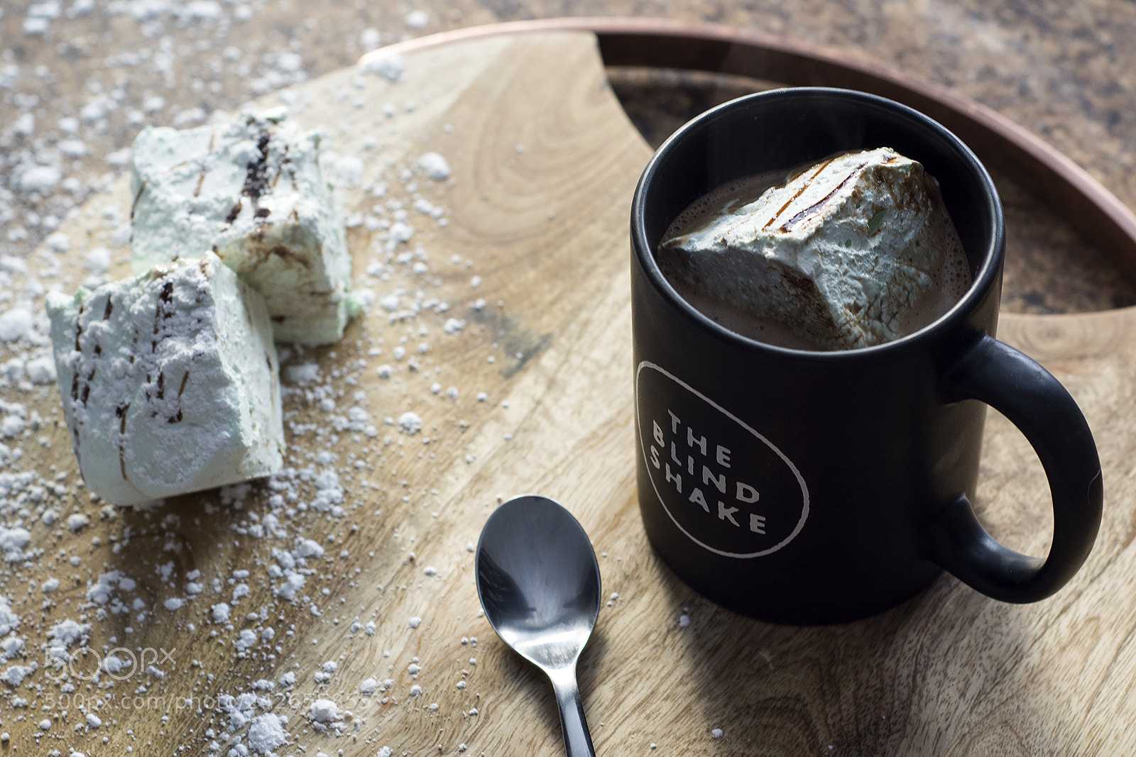 Nikon D7100 sample photo. Mint chocolate marshmallows photography