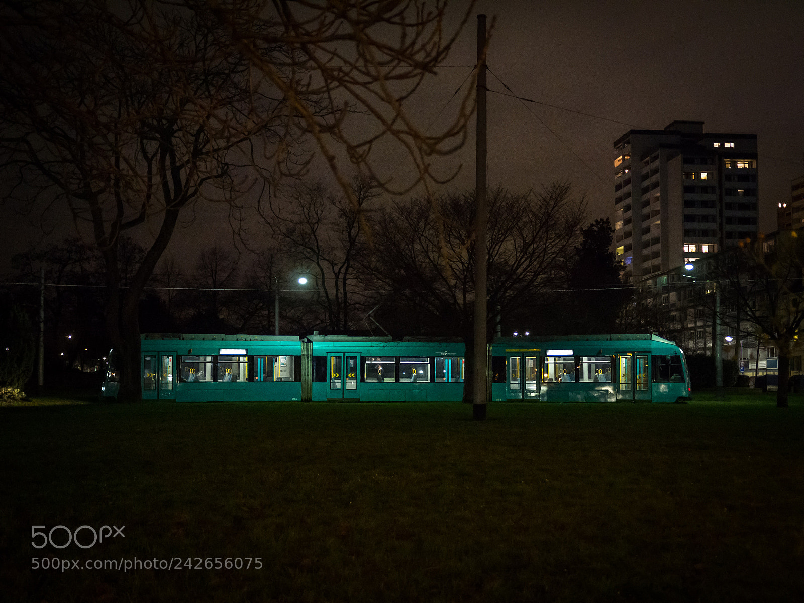 Panasonic Lumix DMC-GX7 sample photo. The tram in the photography