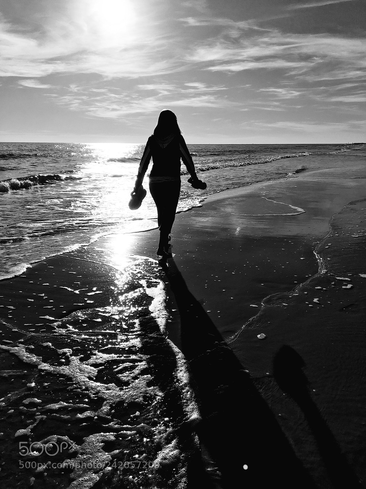 Apple iPhone 6s sample photo. Woman on the beach photography
