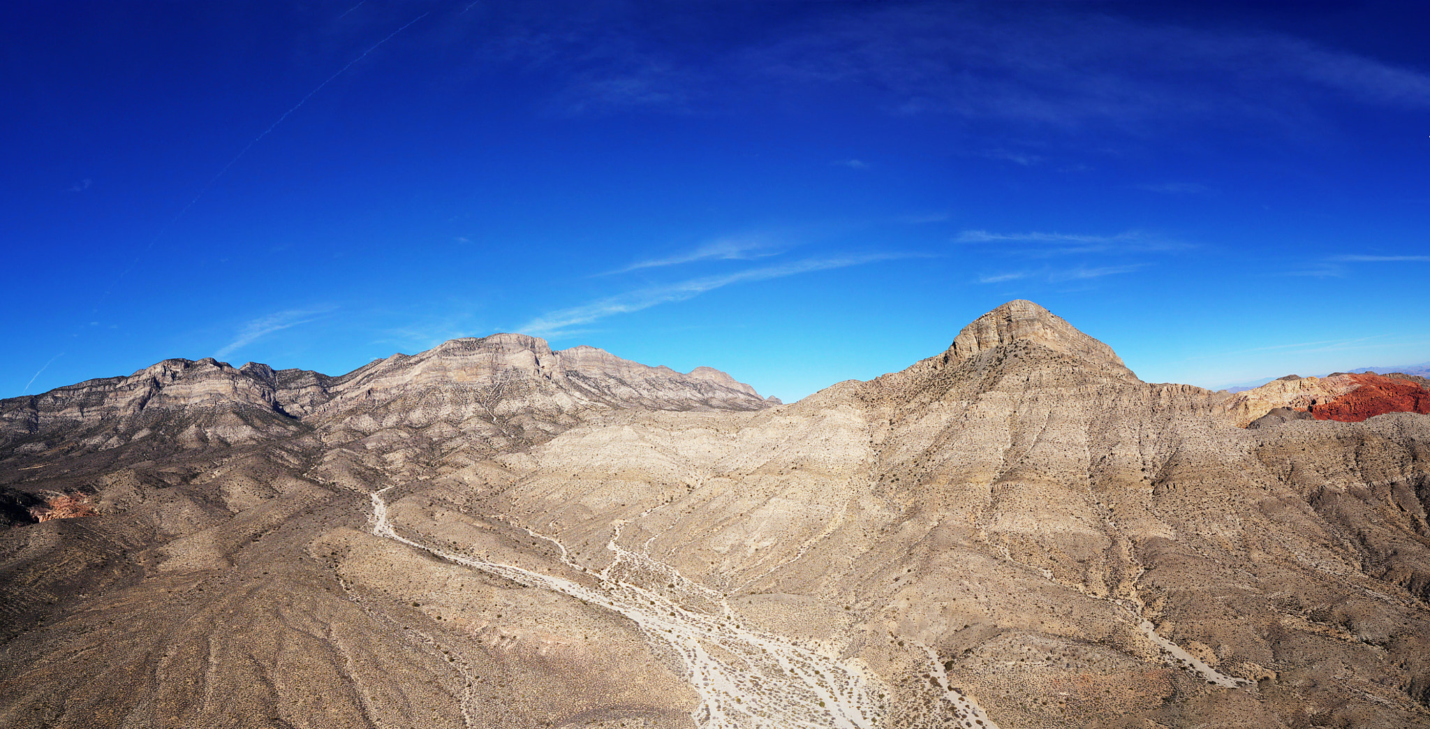 Panasonic Lumix DC-GH5S sample photo. Redrock pano photography