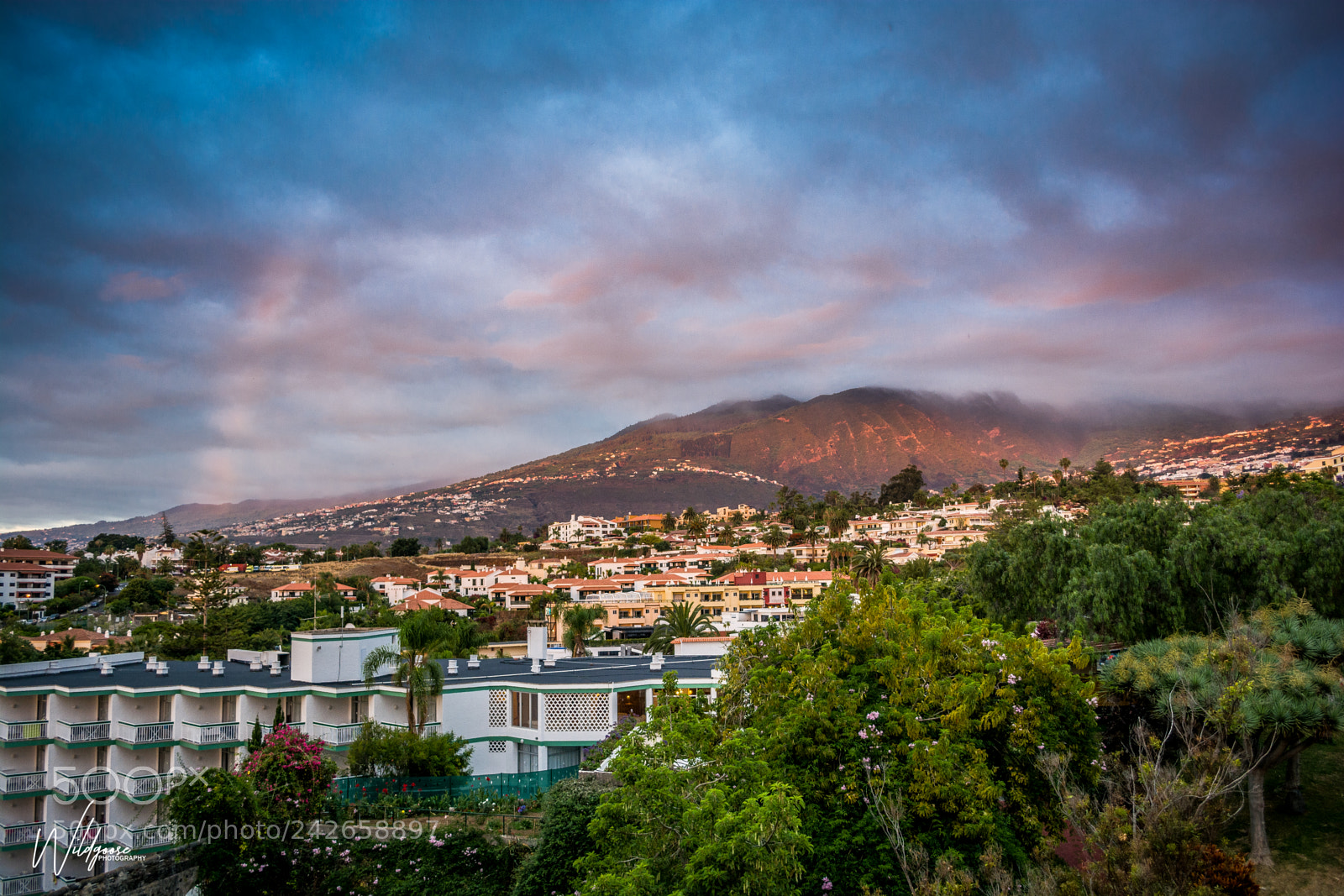 Nikon D7100 sample photo. Evening in tenerife photography
