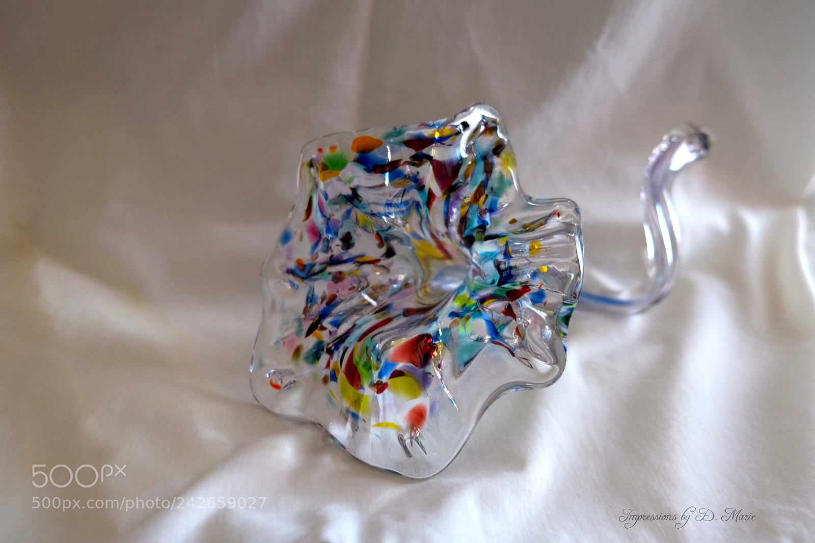 Fujifilm X-T10 sample photo. Glass flower 2 photography