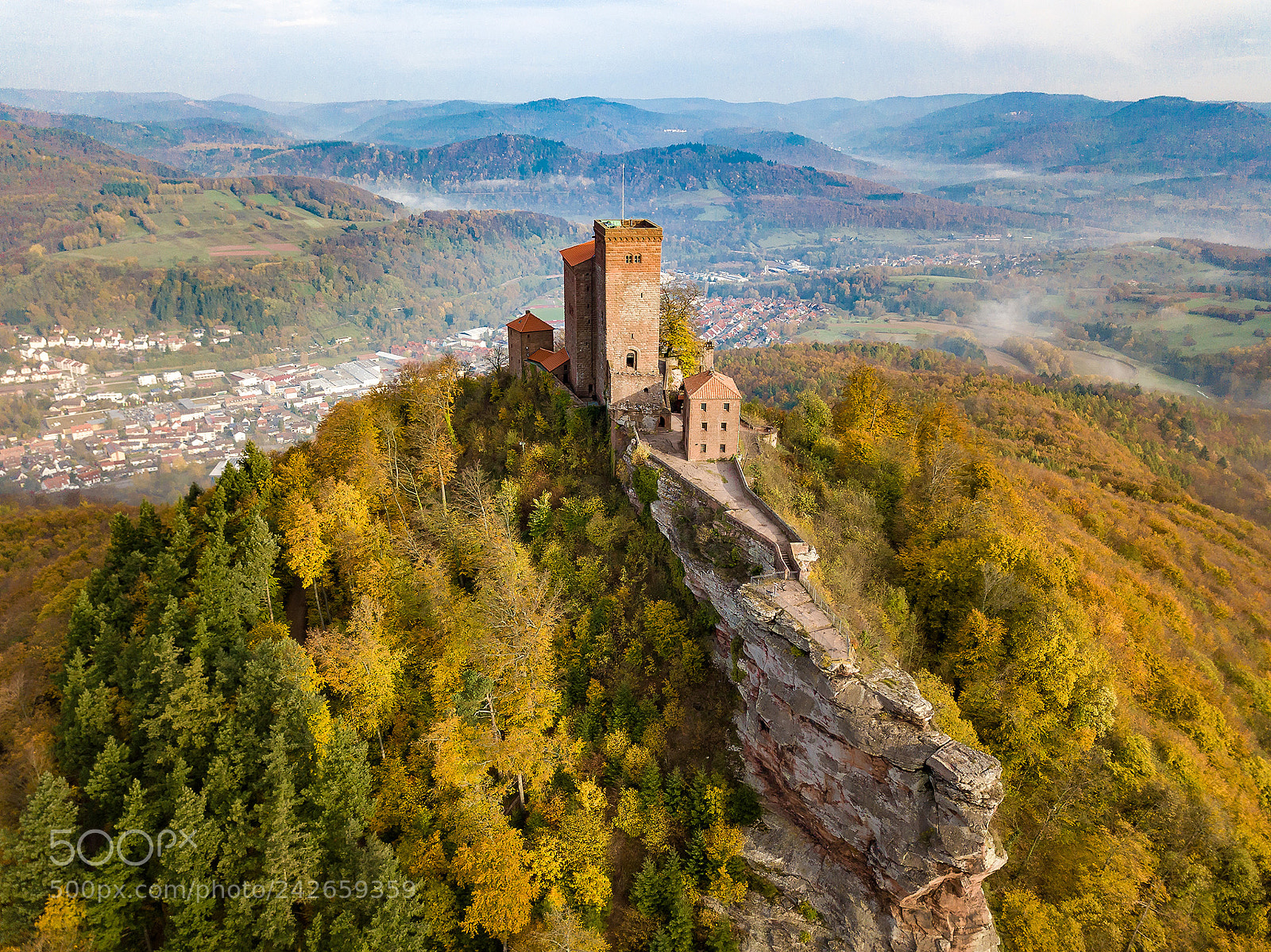 DJI FC220 sample photo. Trifels photography