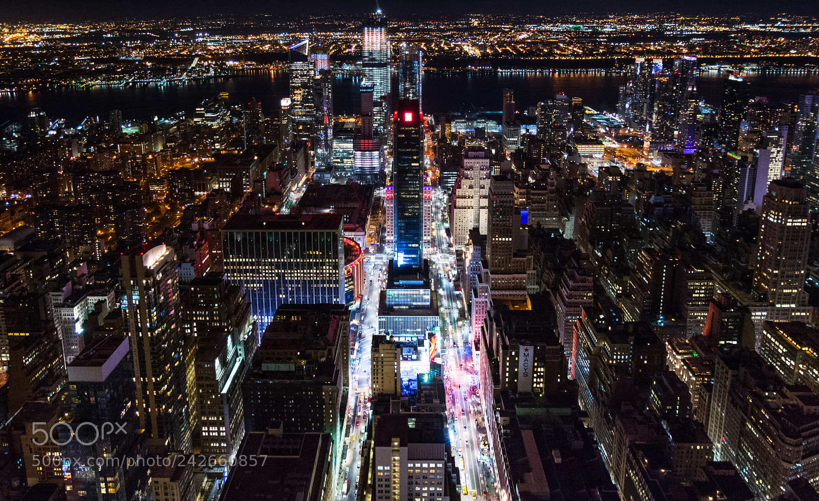Nikon D7100 sample photo. The city at night photography