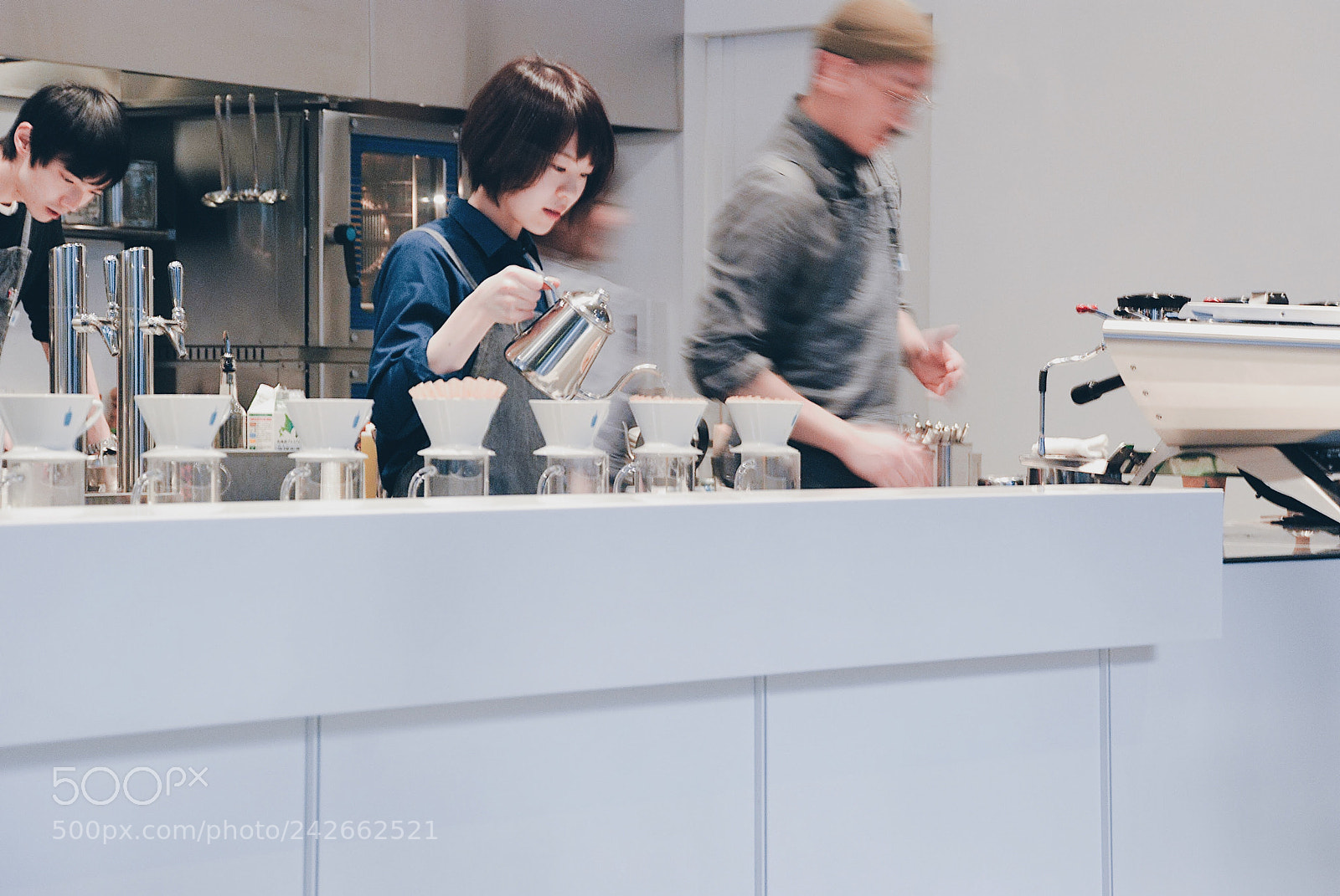 Nikon D80 sample photo. Blue bottle coffee in photography