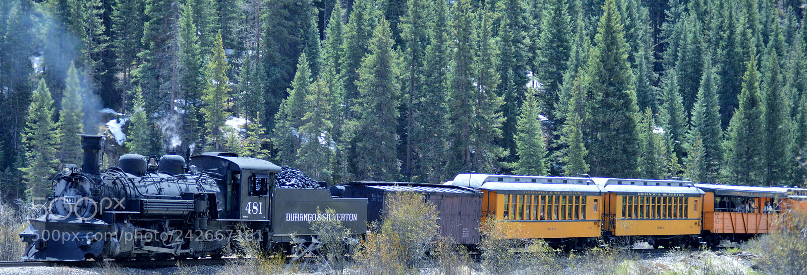 Nikon D3200 sample photo. Silverton durango narrow gauge photography