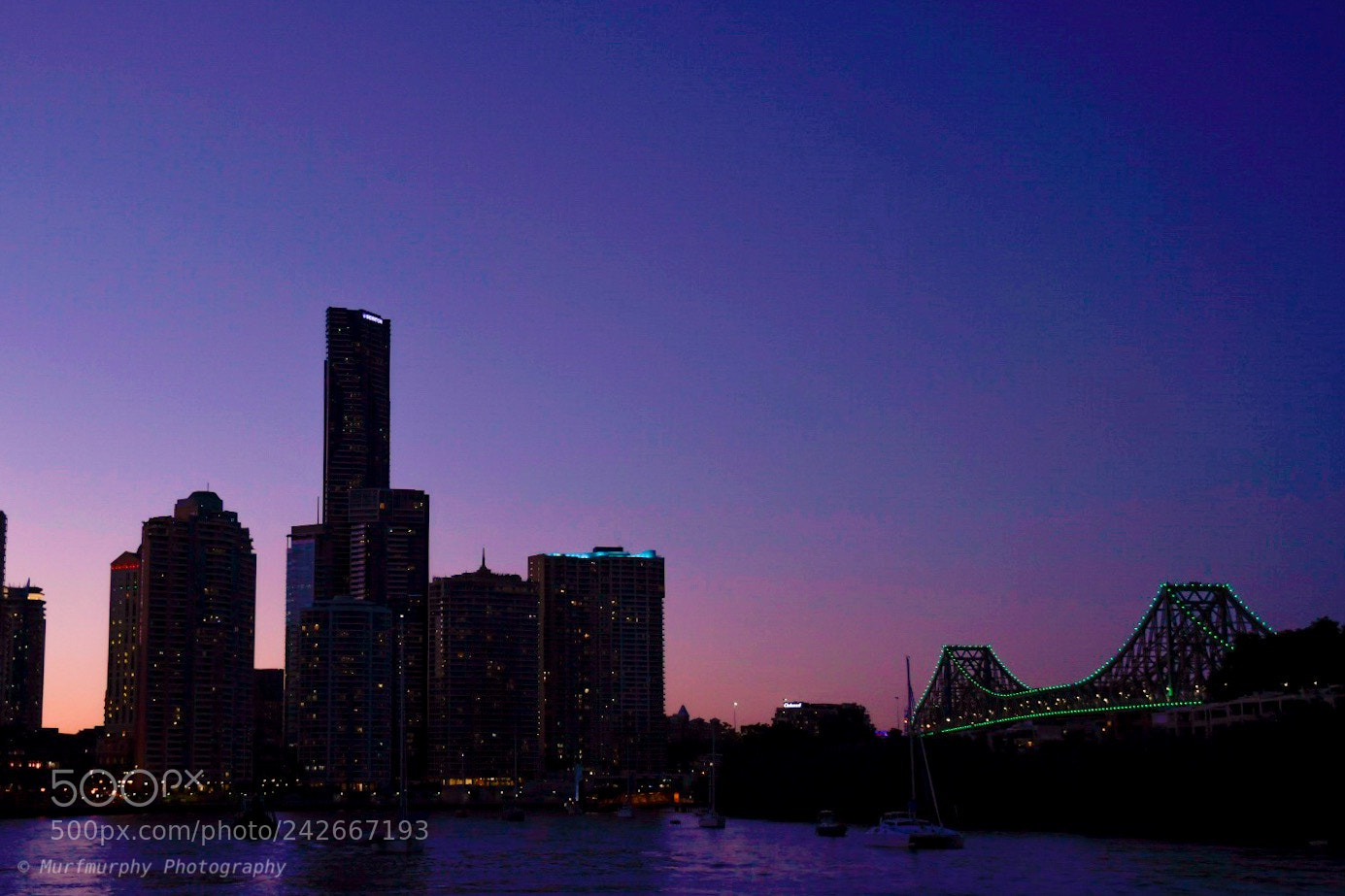 Nikon D500 sample photo. Story bridge and brisbane photography