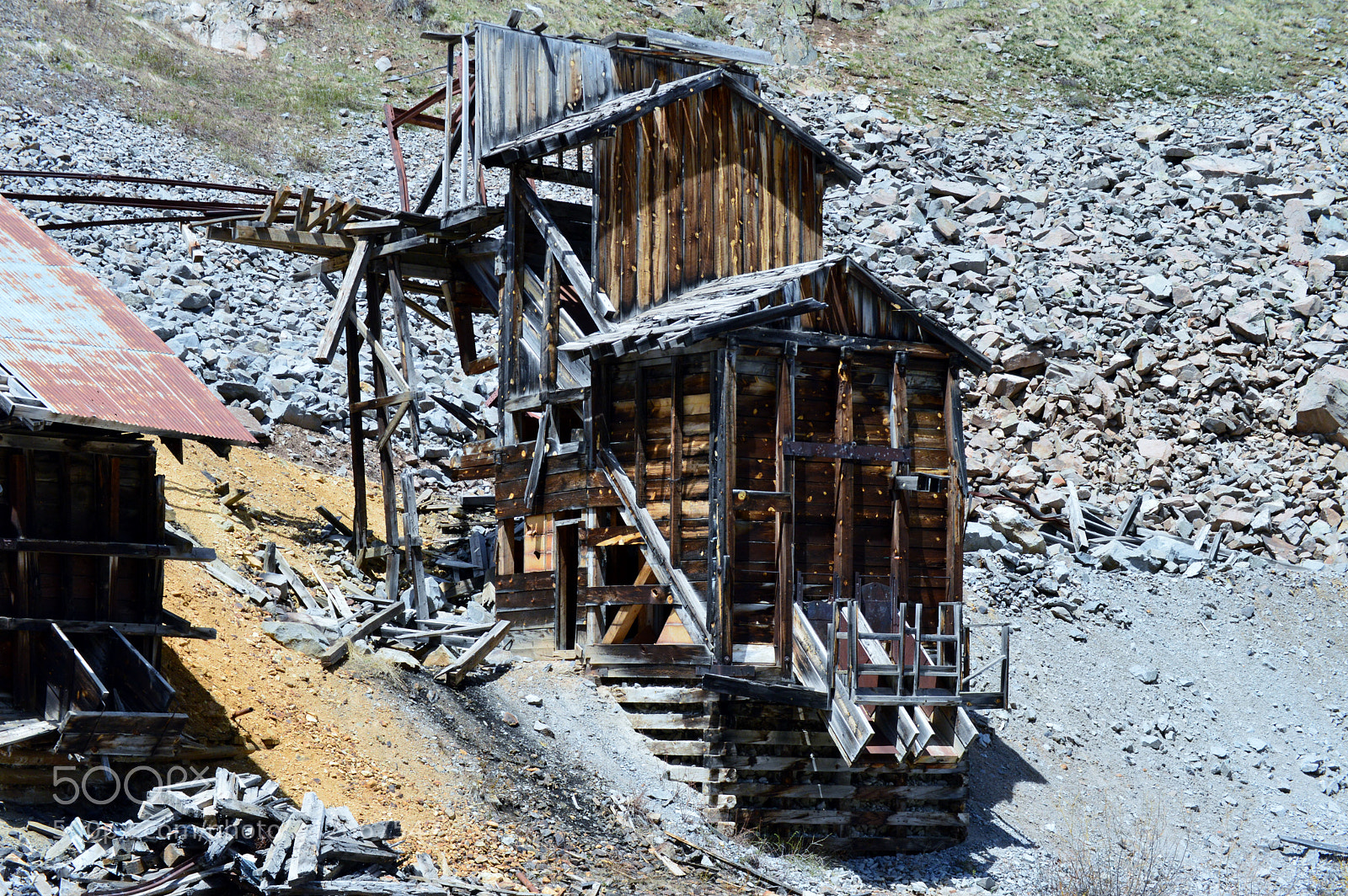 Nikon D3200 sample photo. Silverton gold mine. photography