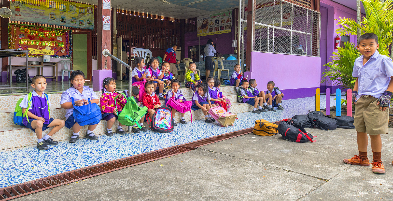 Nikon D850 sample photo. L'école est finie photography