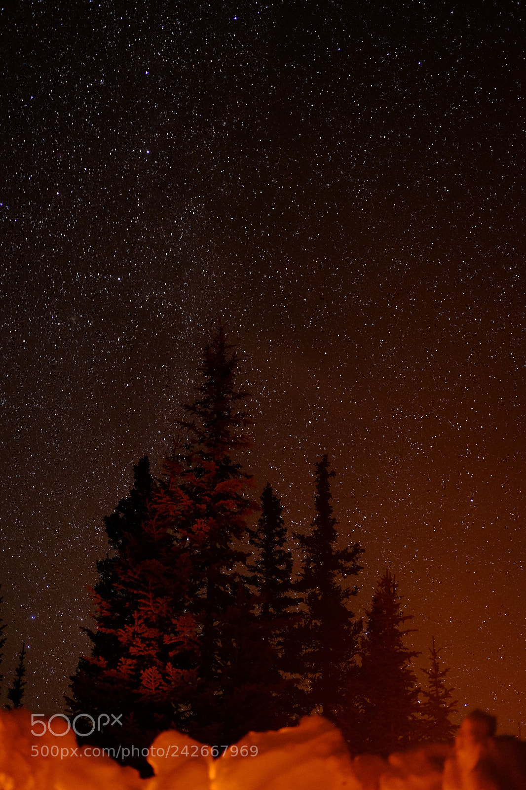 Fujifilm X-T1 sample photo. Night over colorado photography