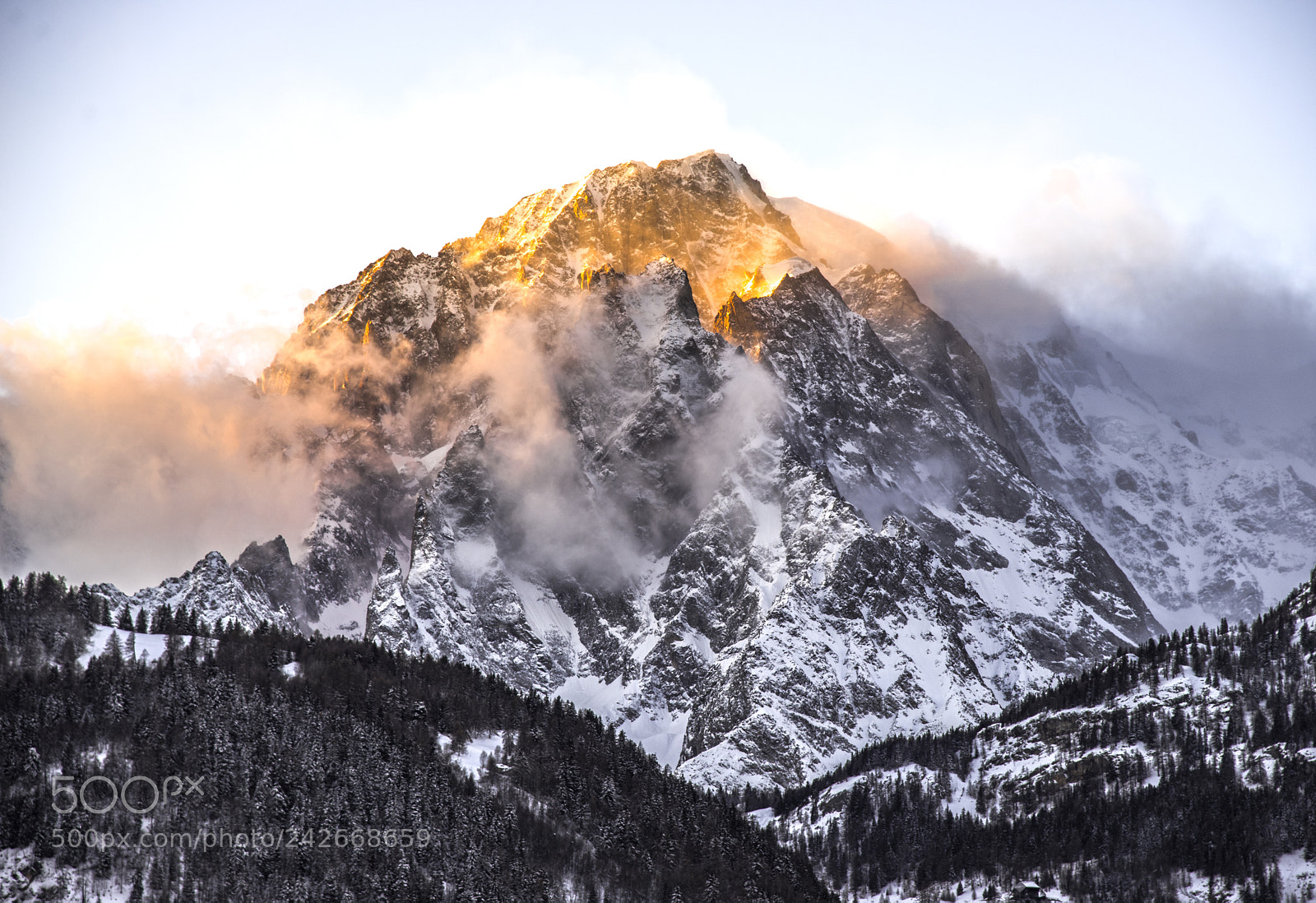 Nikon D600 sample photo. Monte bianco photography
