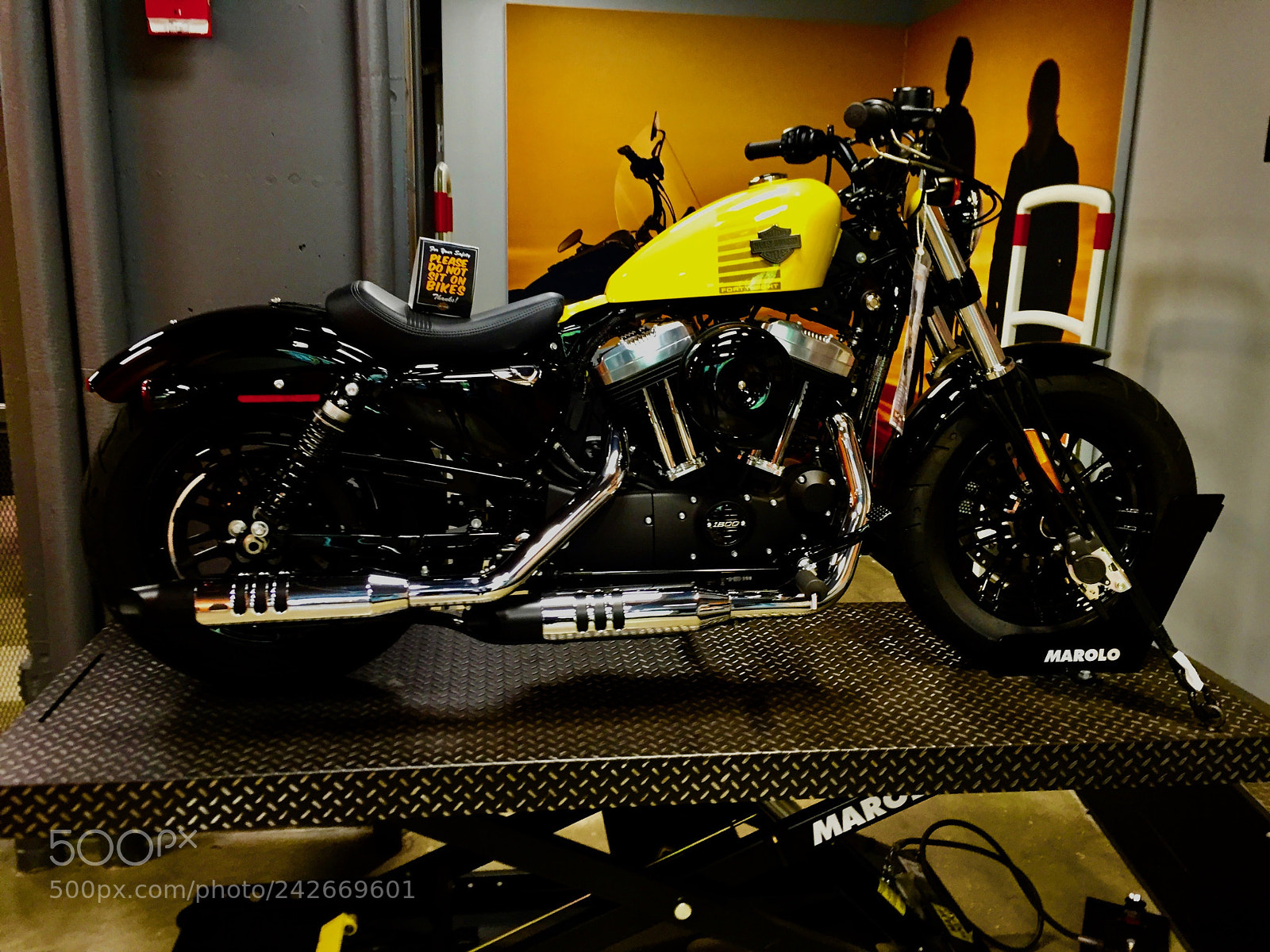 Apple iPhone 6 sample photo. Black edition harley davidson photography