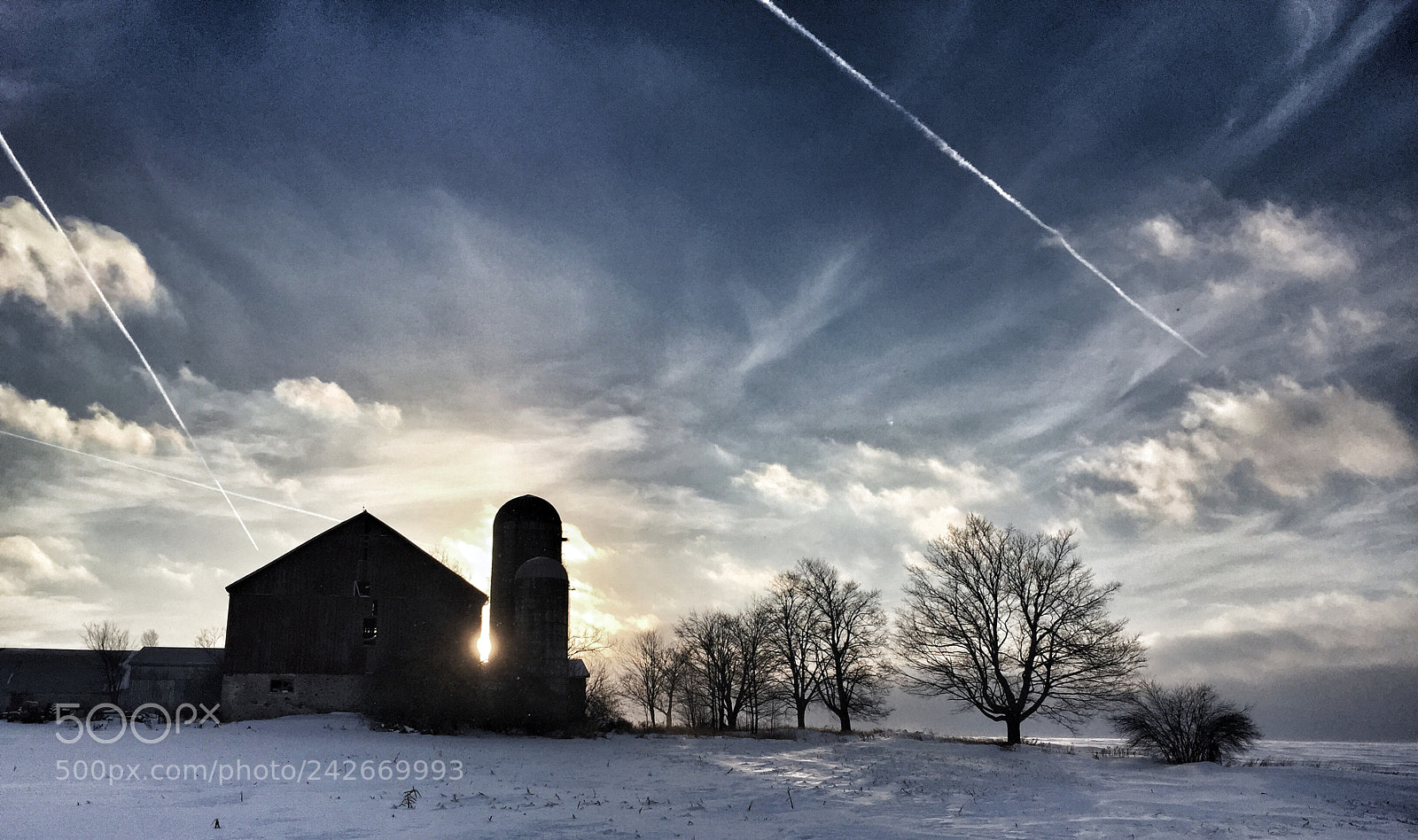 Apple iPhone 6 sample photo. Winter at the farm photography
