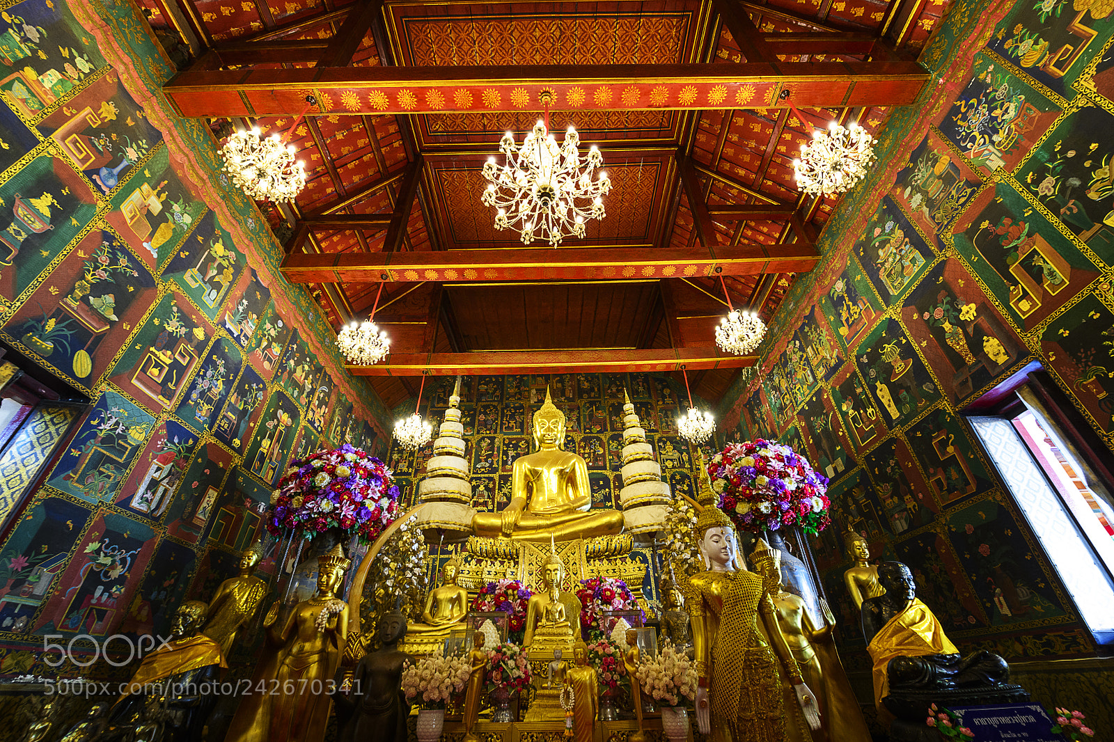 Nikon D850 sample photo. Ayutthaya,thailand wat phanan choeng photography