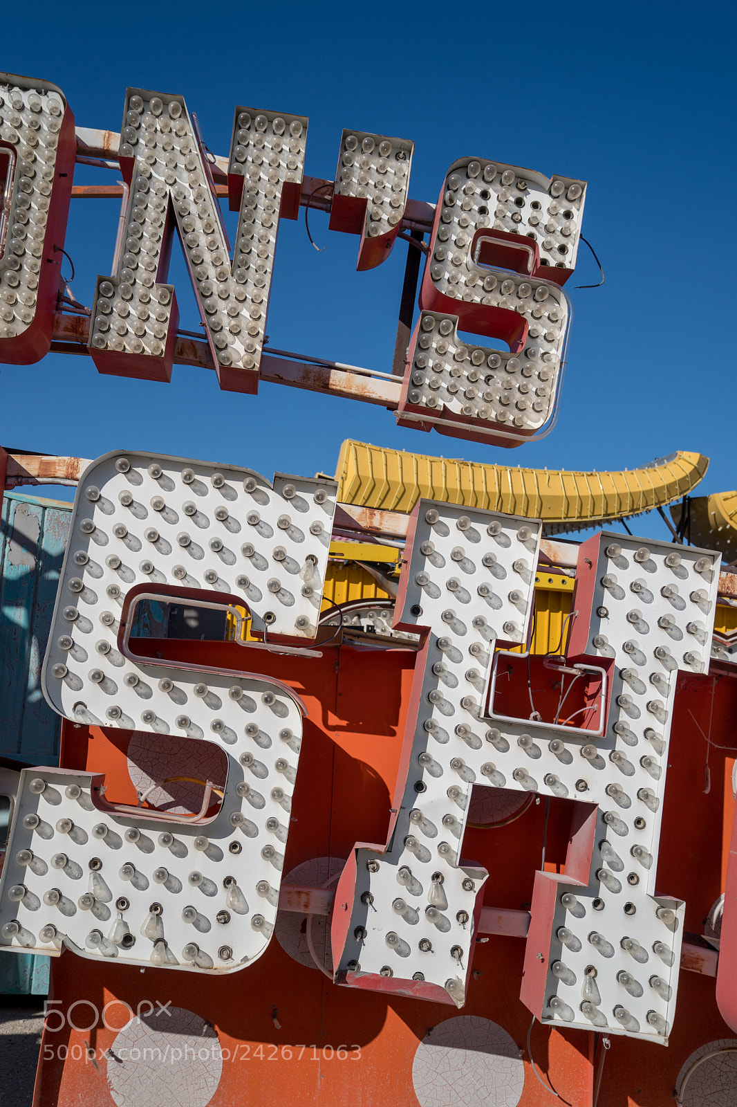 Sony a9 sample photo. Neon boneyard photography