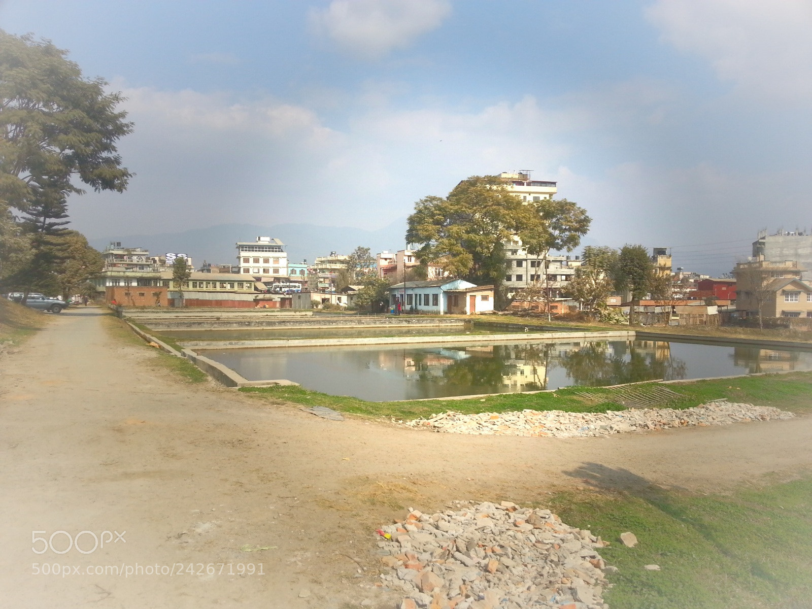 Samsung Galaxy Note2 sample photo. Pond photography