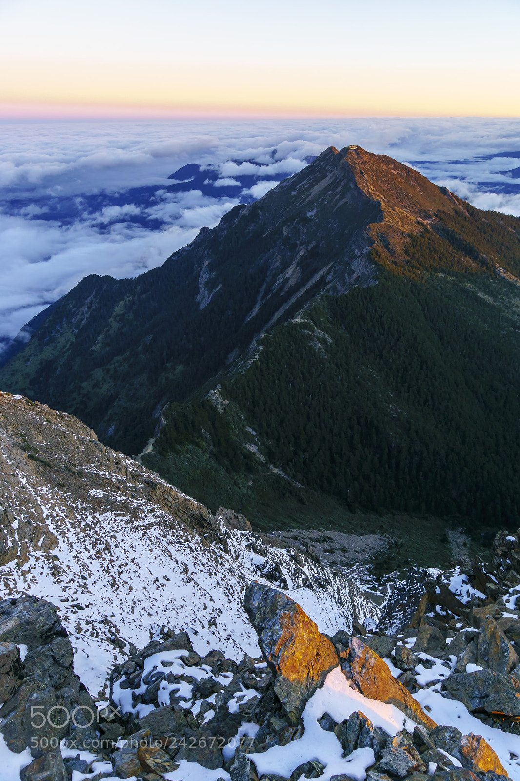 Sony ILCA-77M2 sample photo. 玉山北峰 3858m photography