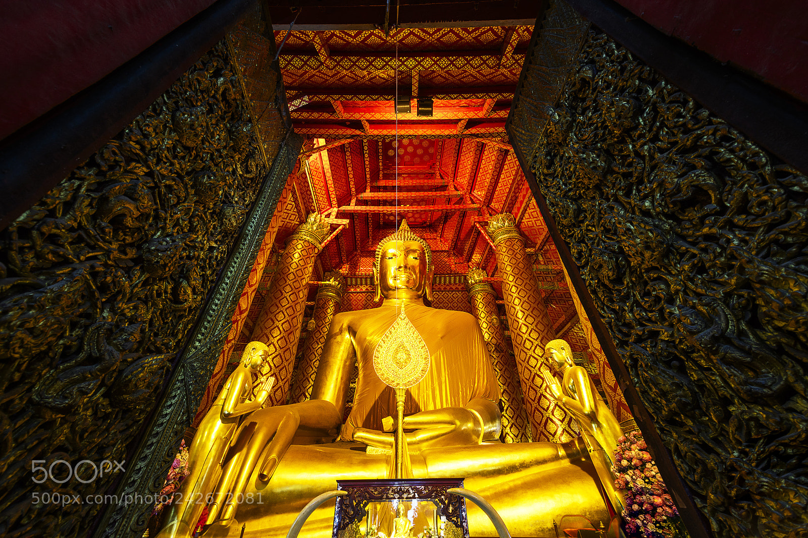 Nikon D850 sample photo. Ayutthaya,thailand wat phanan choeng photography