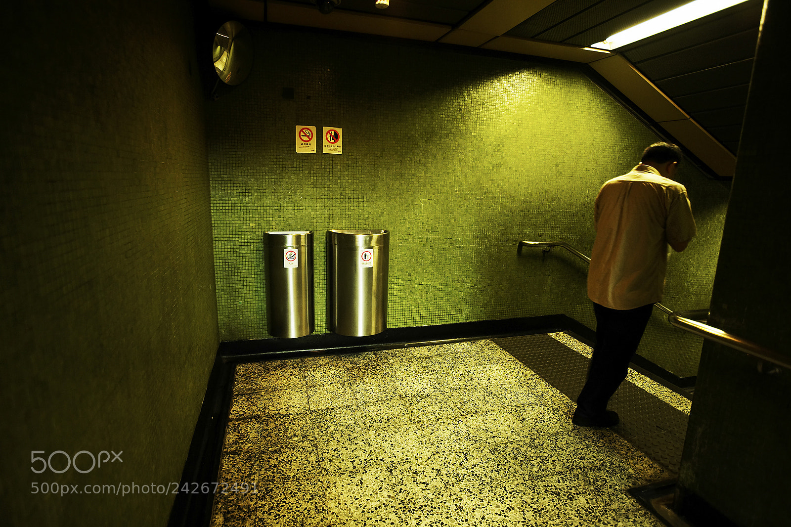 Canon EOS 5D sample photo. Abstract background of underground photography