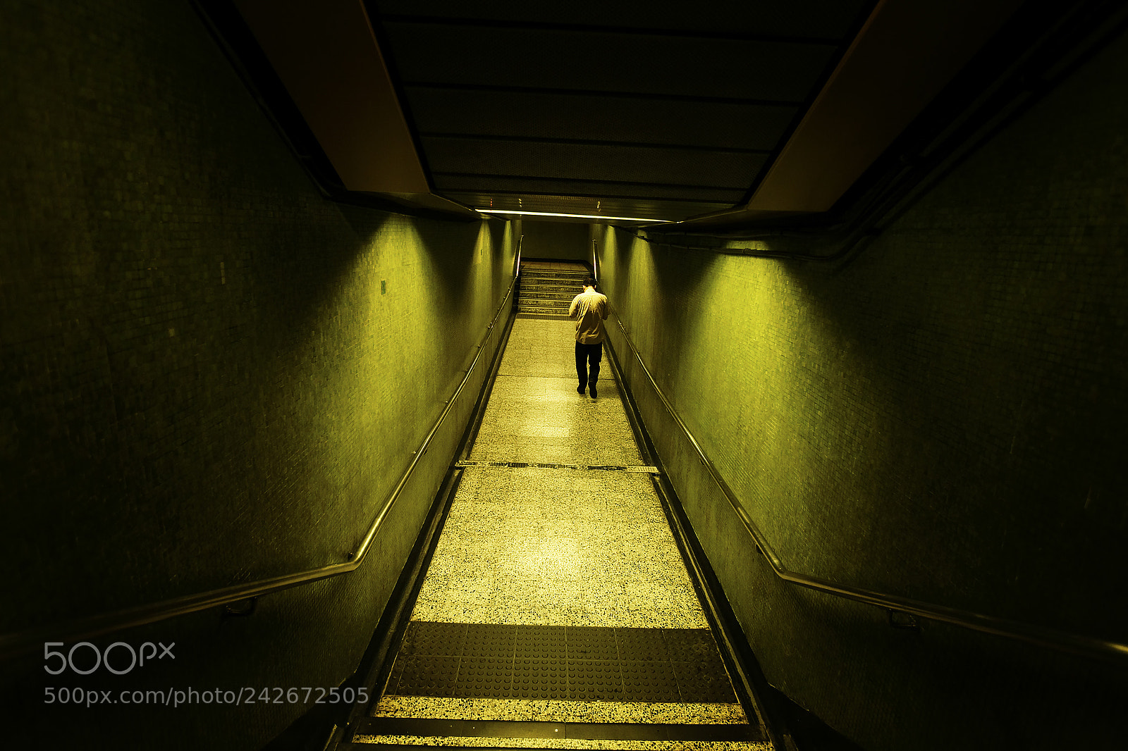 Canon EOS 5D sample photo. Abstract background of underground photography