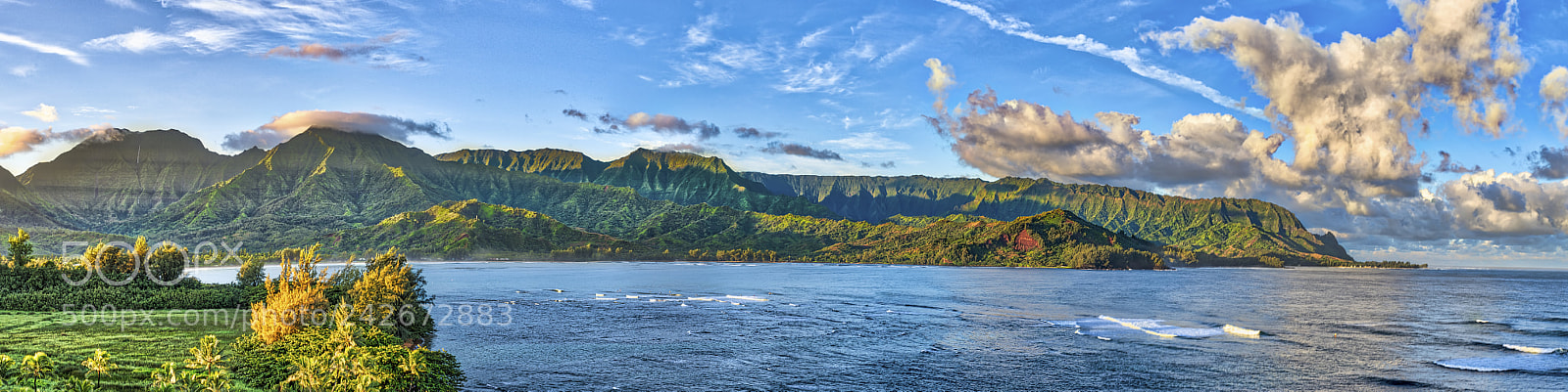 Nikon D850 sample photo. Hanelipano haneli bay pano photography