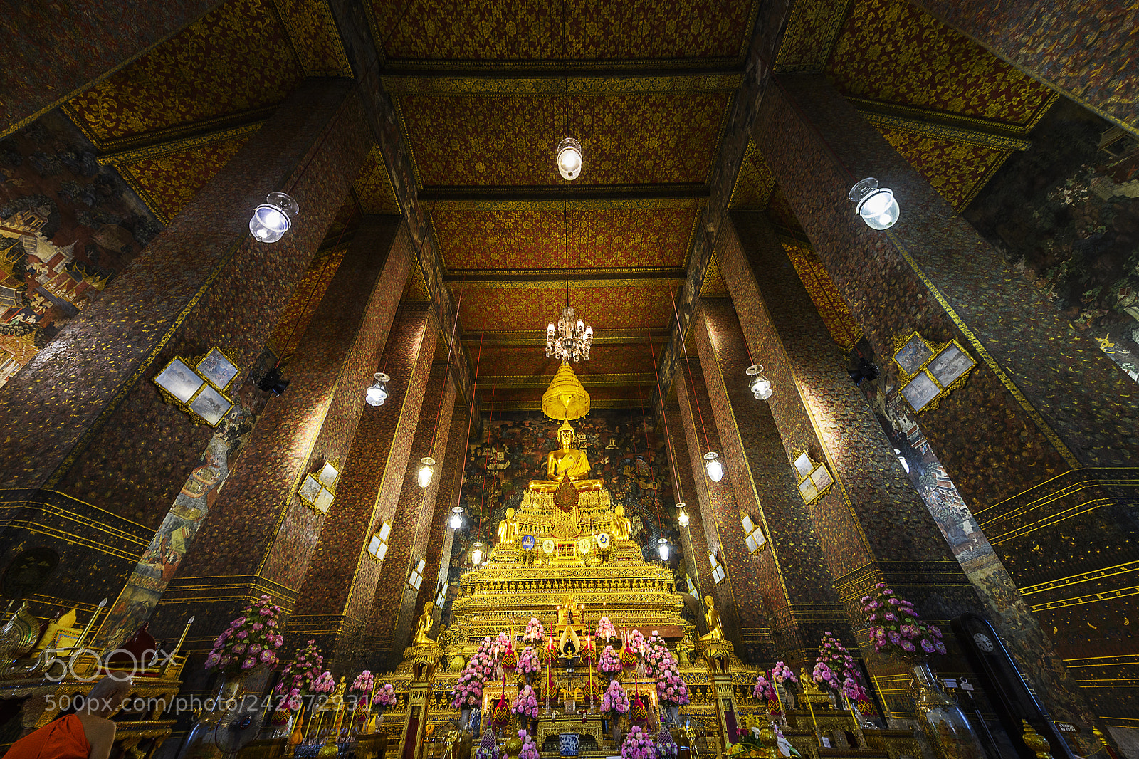 Nikon D850 sample photo. Bangkok,thailand wat pho temple photography