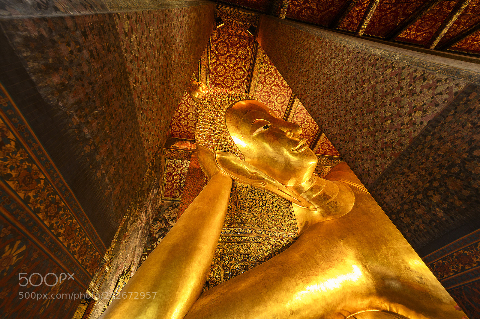 Nikon D850 sample photo. Bangkok,thailand wat pho temple photography