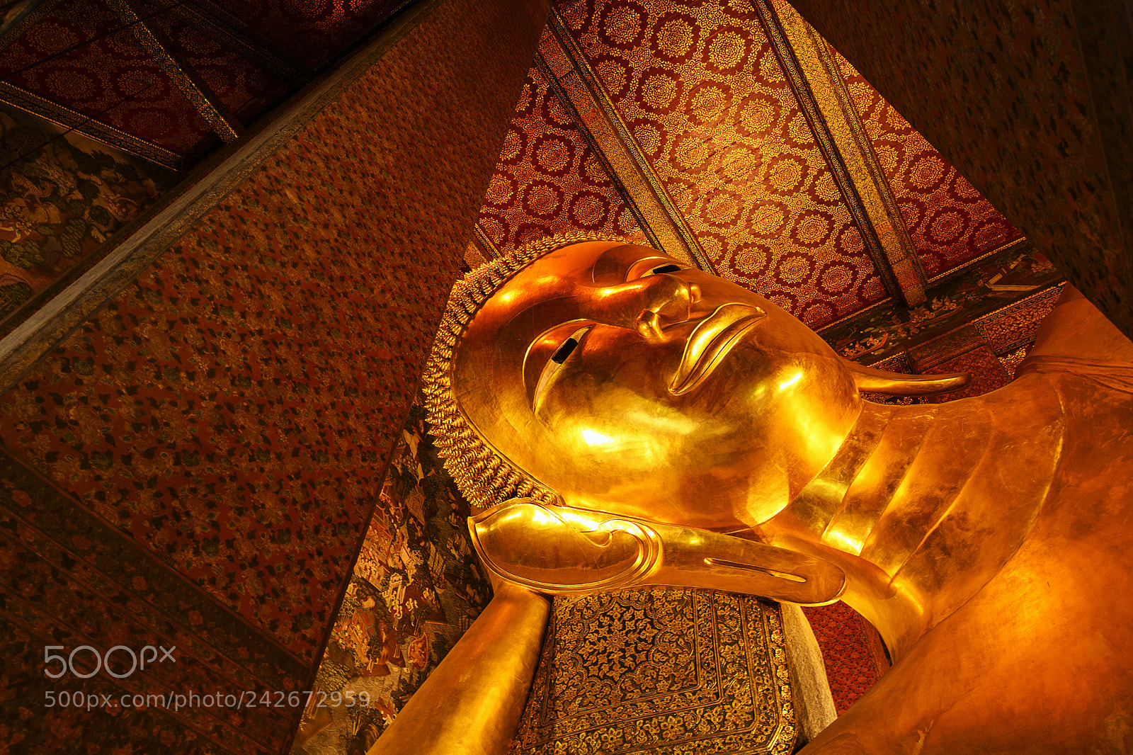 Nikon D850 sample photo. Bangkok,thailand wat pho temple photography