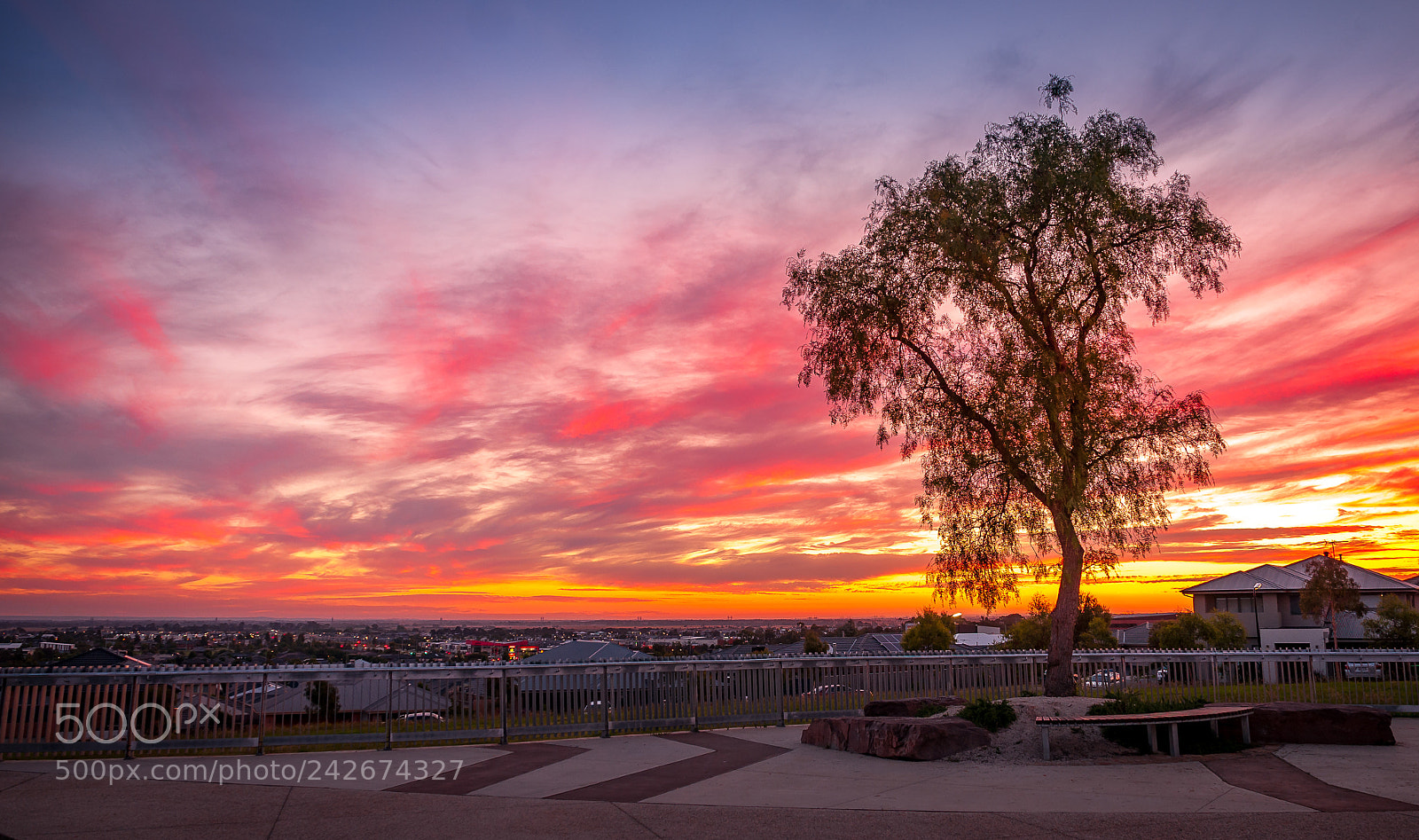 Nikon D300 sample photo. Crazy sunset photography