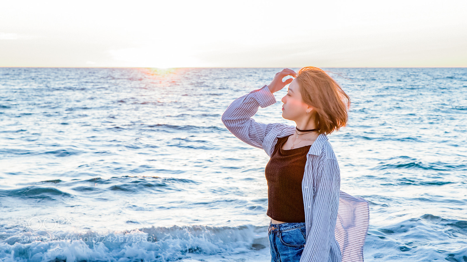 Nikon D810 sample photo. The setting sun photography